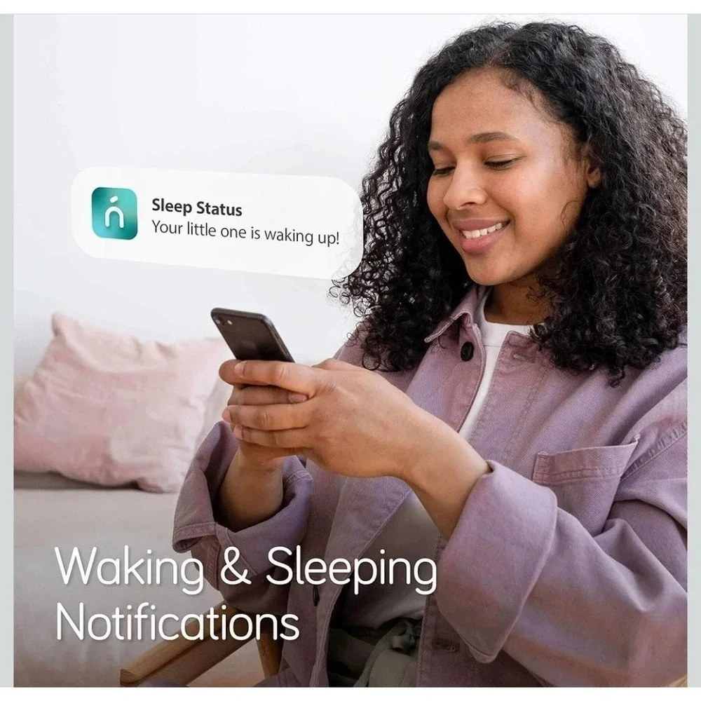 NANOBÉBÉ Smart Baby Monitor – Non-Wearable AI Breathing Monitor Motion Detection